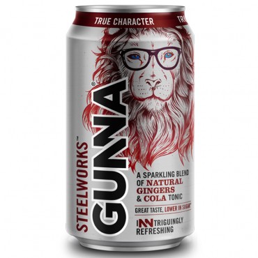 Gunna Steelworks Ginger Cola Tonic 330ml